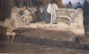 Alma-Tadema, Sir Lawrence, An Exedra (mk23)